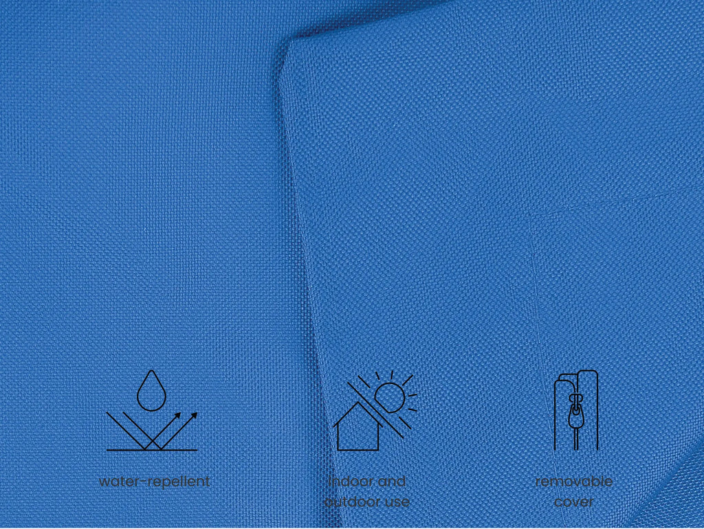 Bean Bag 600 L FUZZY 180 cm 230 cm Dark Blue