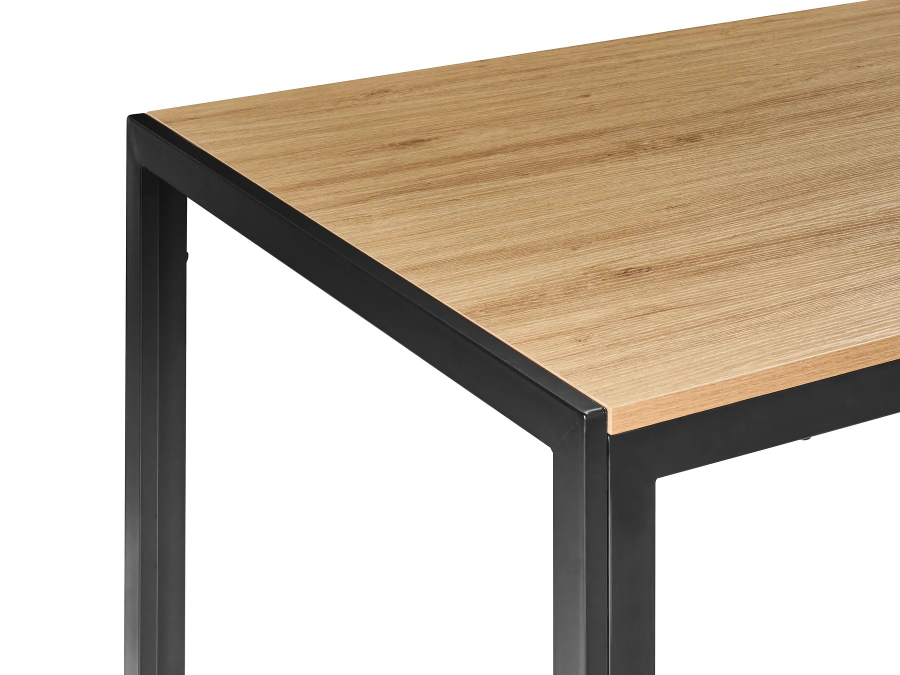 Dining Table MANN Brown/ Black 120 cm 70 cm