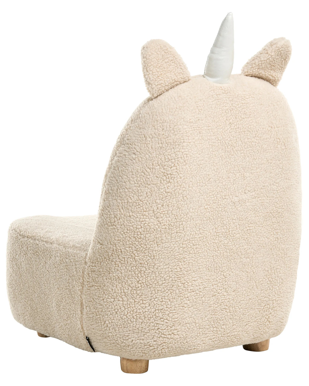 Kids Armchair Unicorn LULEA Boucle Light Beige