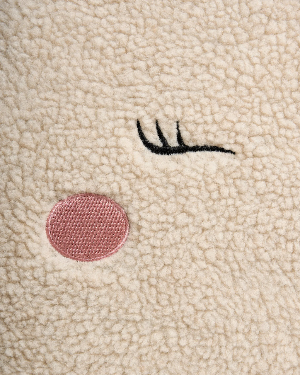 Kids Armchair Unicorn LULEA Boucle Light Beige