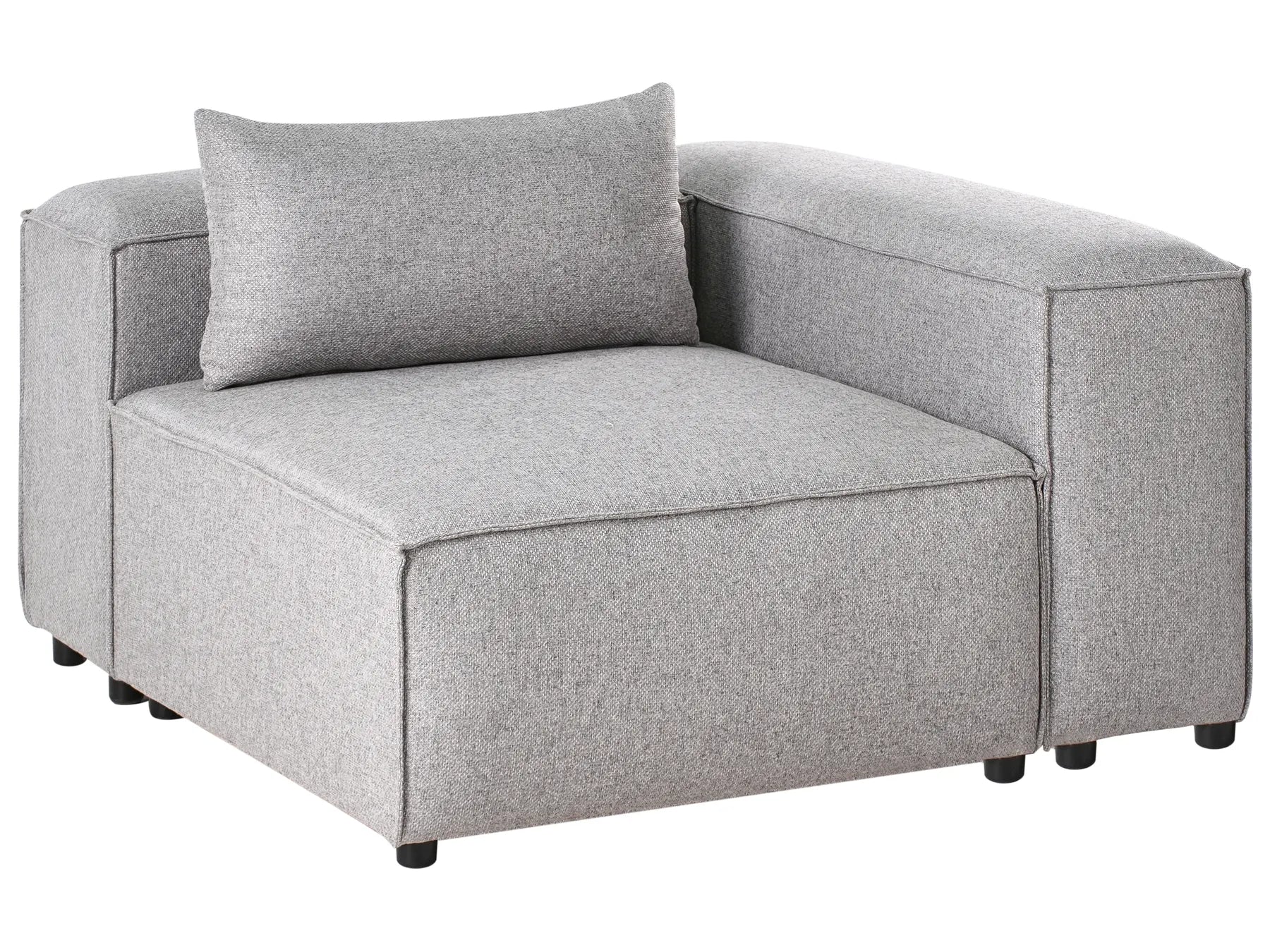 Corner Seat BRANDE Grey Symmetrical