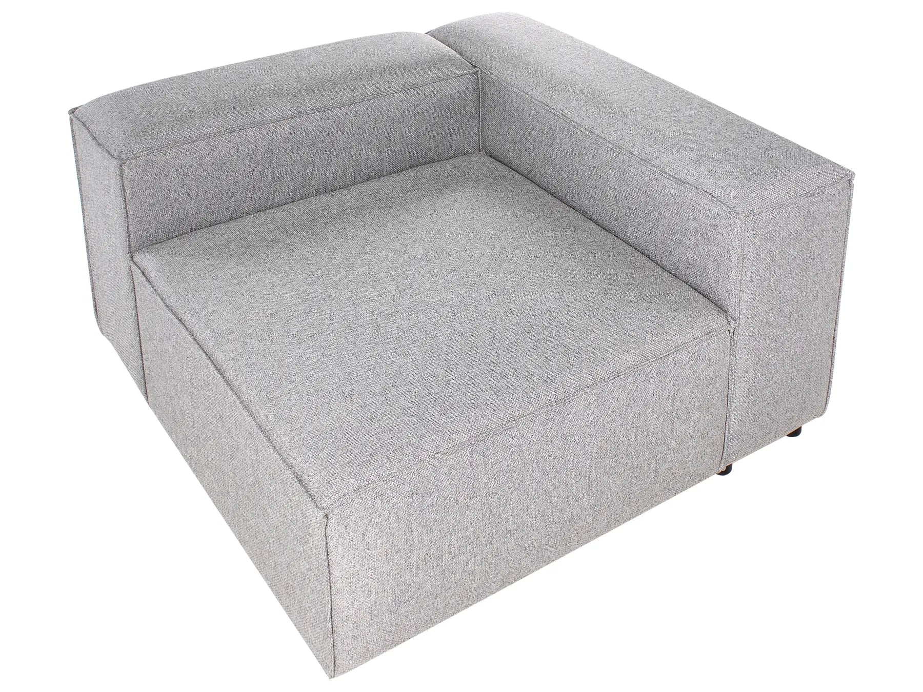 Corner Seat BRANDE Grey Symmetrical