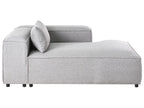 Left-Hand Chaise Lounge BRANDE Grey