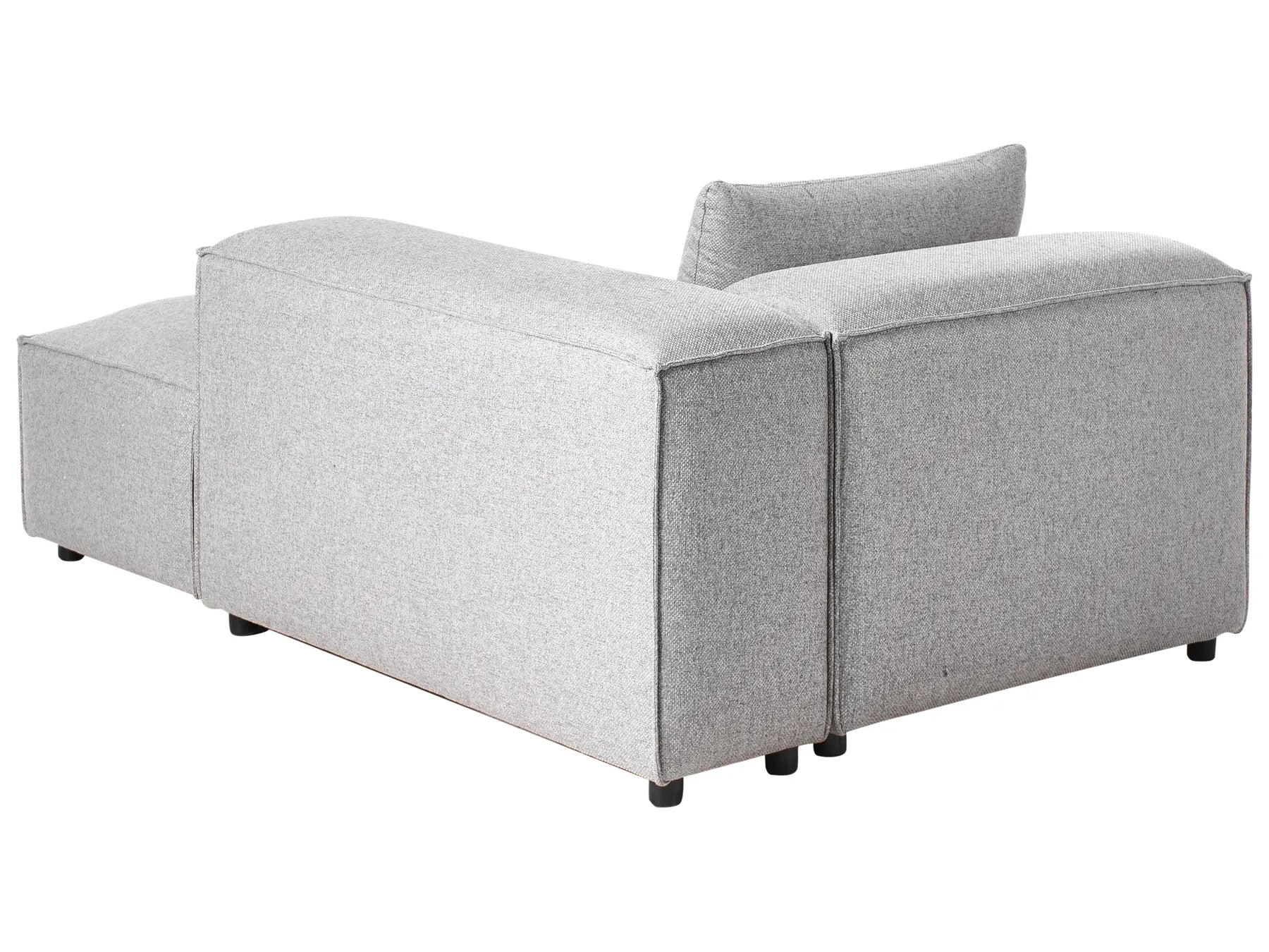 Left-Hand Chaise Lounge BRANDE Grey