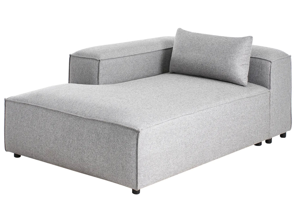 Right-Hand Chaise Lounge BRANDE Grey