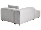 Right-Hand Chaise Lounge BRANDE Grey
