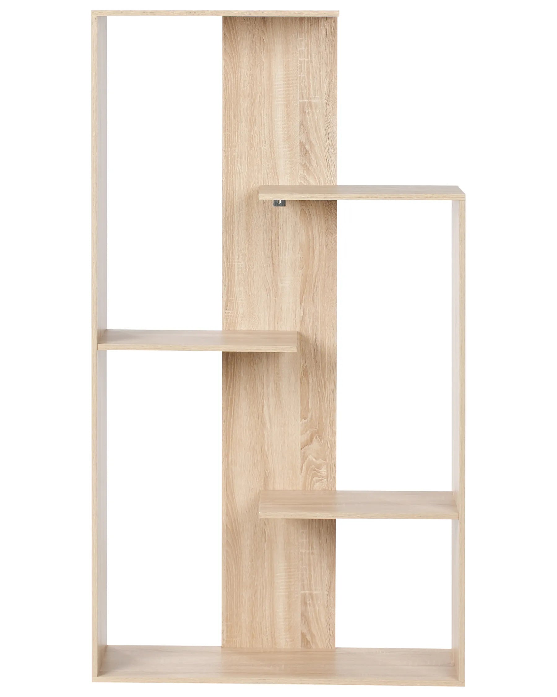 3 Tier Bookcase KAHNTAH 163 cm Light Brown