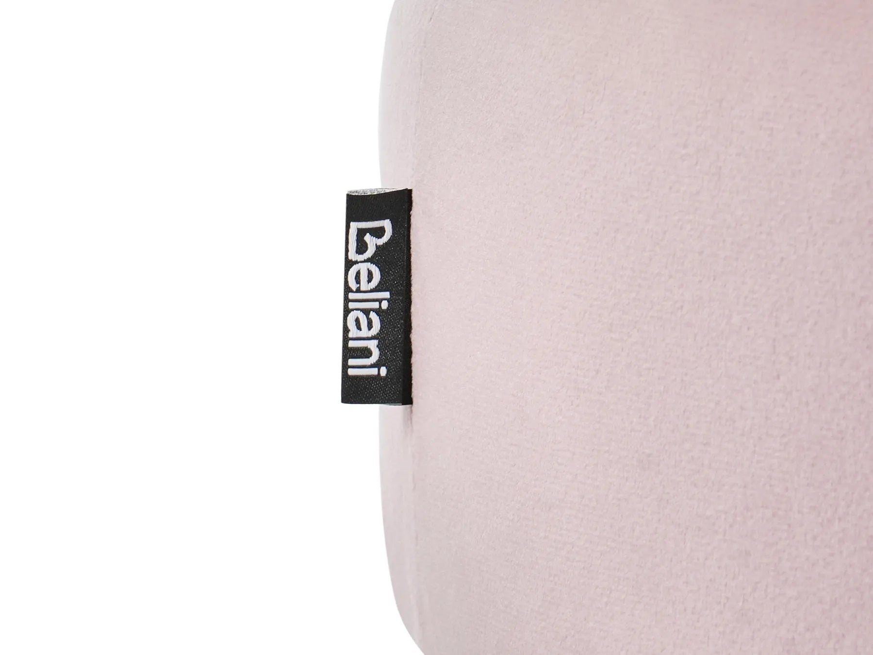 Footstool DELCO Velvet Pastel Pink