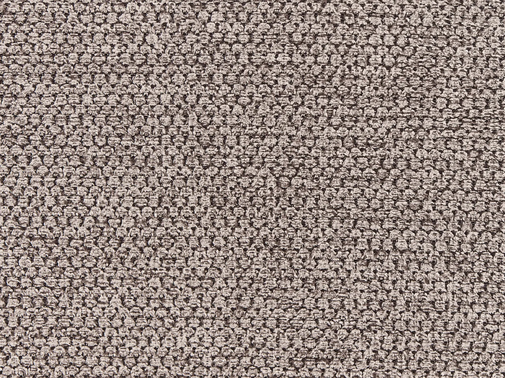 Chaise Longue SAVASSE Faux Linen Light Brown