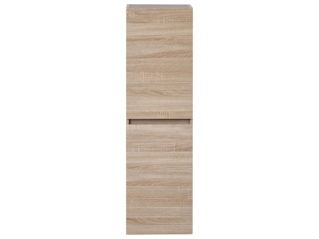 Bathroom Wall Mounted Cabinet URUCU 35 cm Light Brown