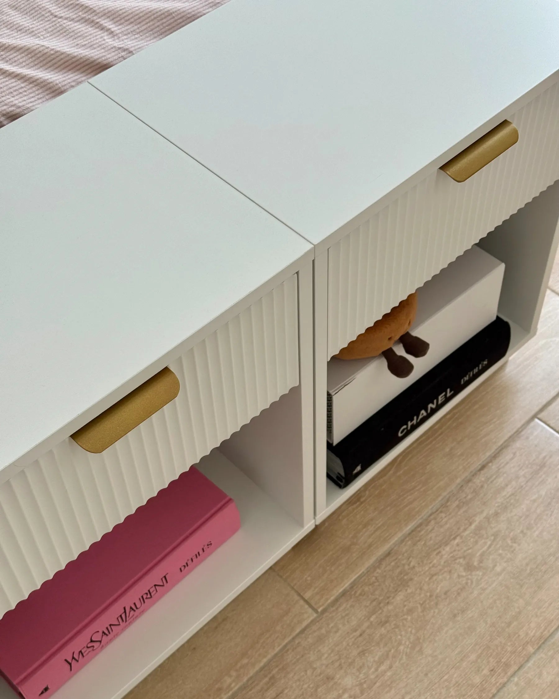 1 Drawer Bedside Table SUMMERVILLE White