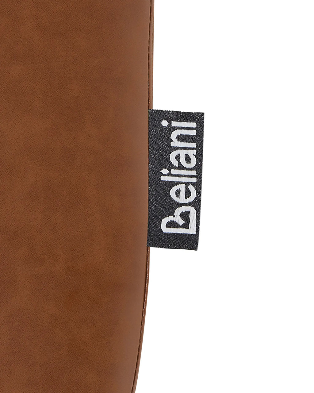 Dining Chair Faux Leather Golden Brown