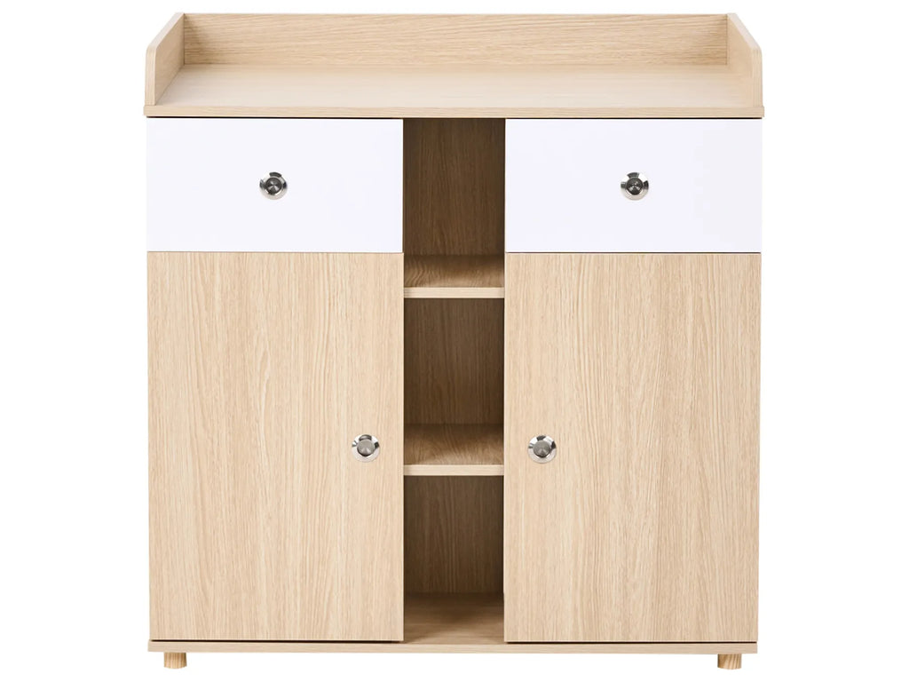 Changing Table Dresser DELISLE Light Brown