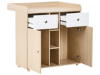 Changing Table Dresser DELISLE Light Brown