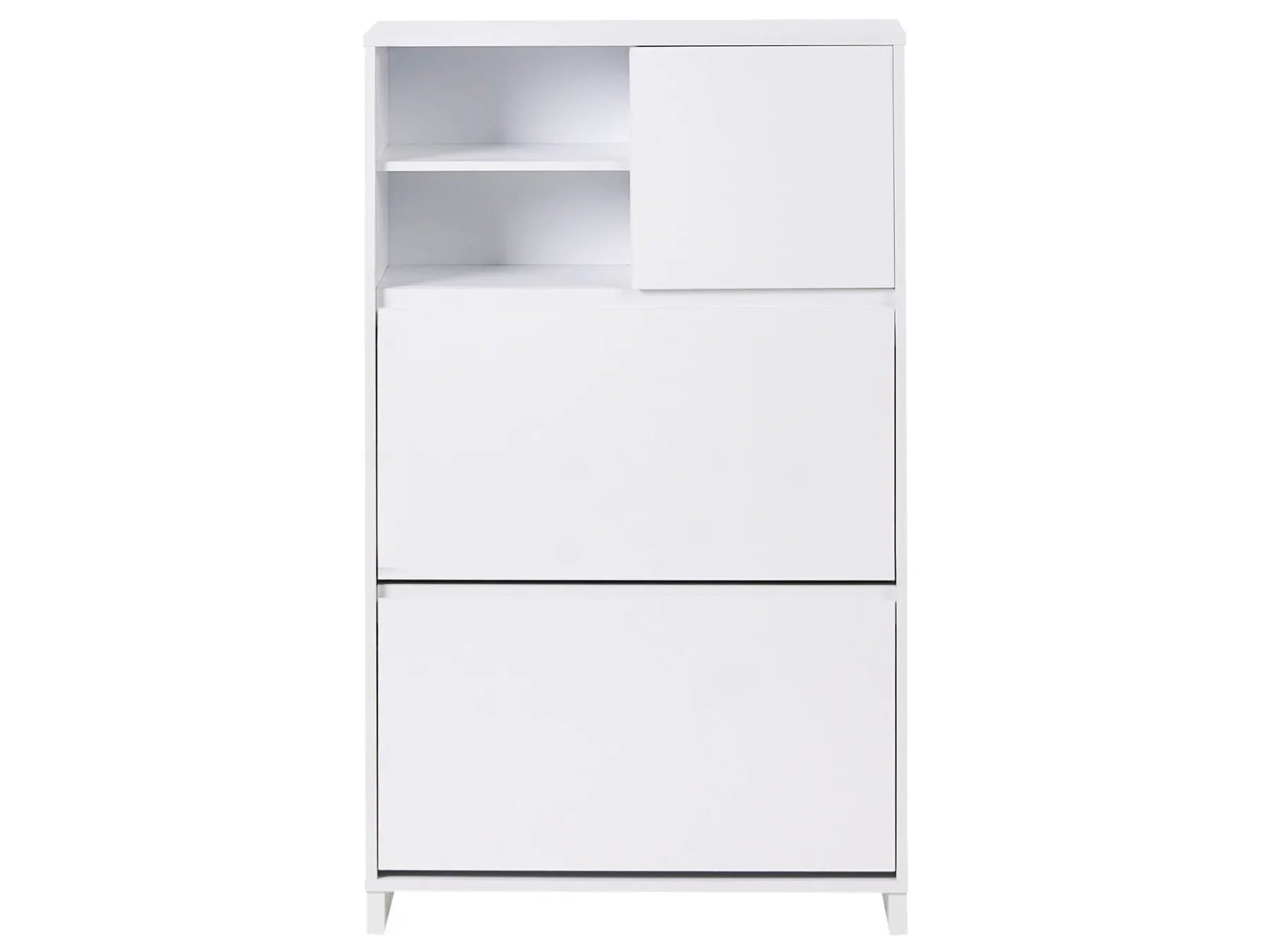 Shoe Storage Cabinet COBAR White