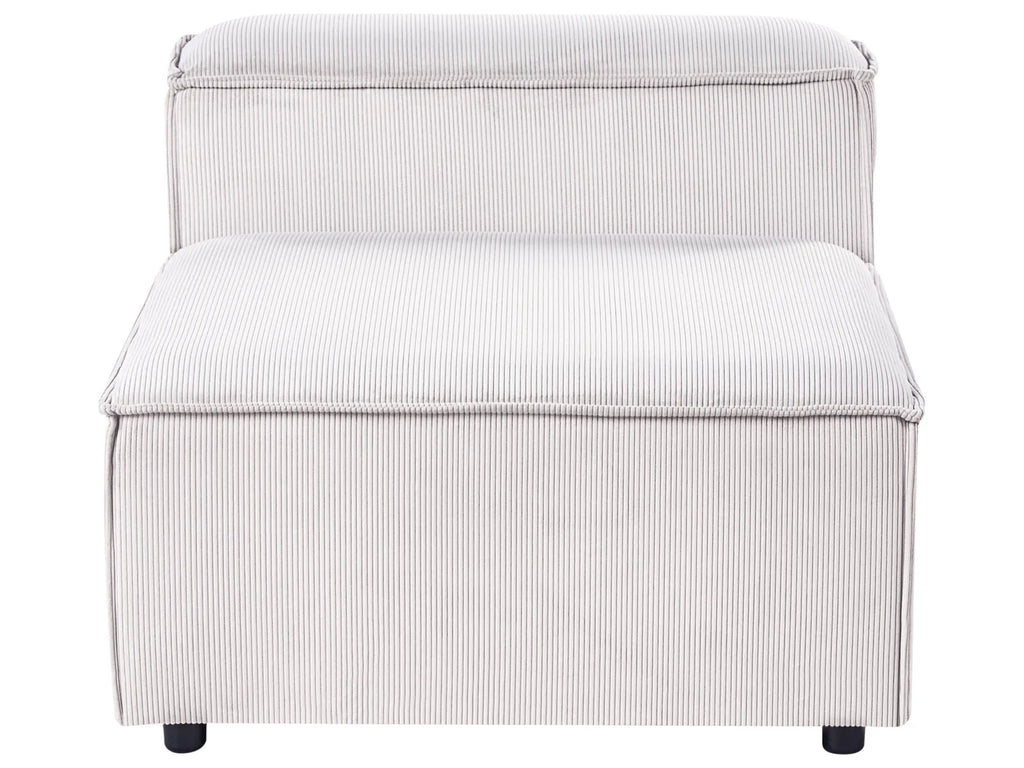 Modular Sofa 3 Seater ARDAL Corduroy Off-White