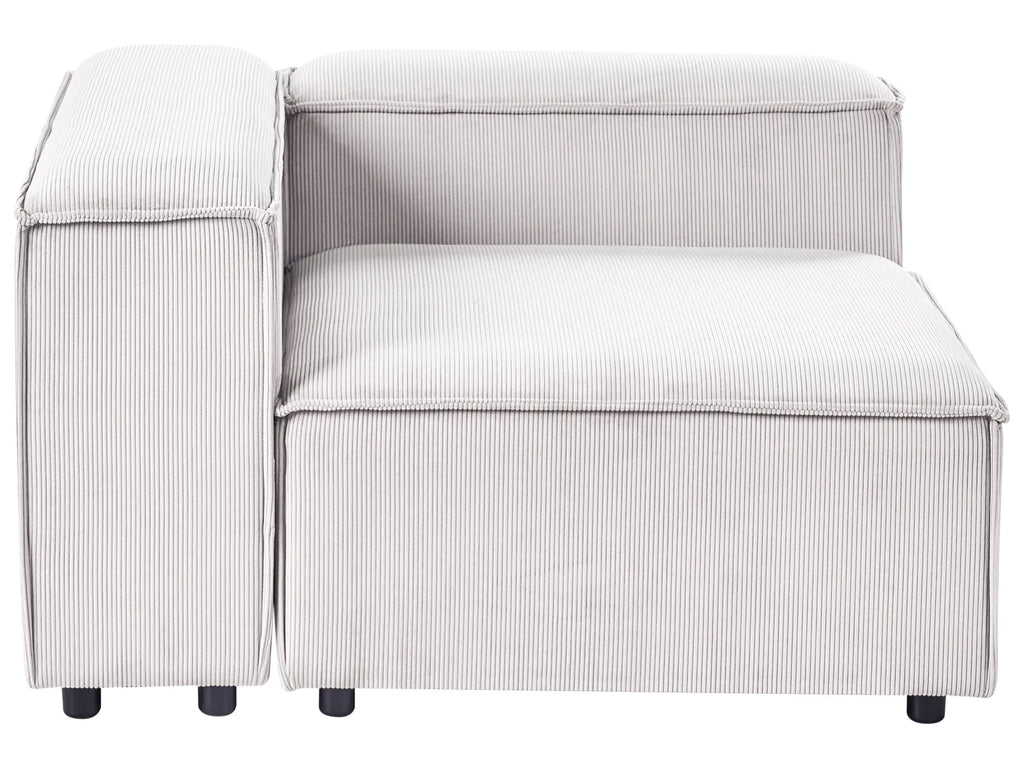 Modular Sofa 3 Seater ARDAL Corduroy Off-White
