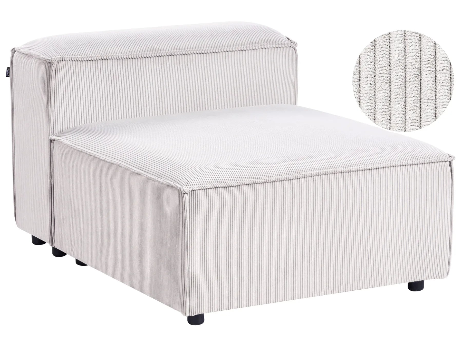 1-Seat Section ARDAL Corduroy Off-White
