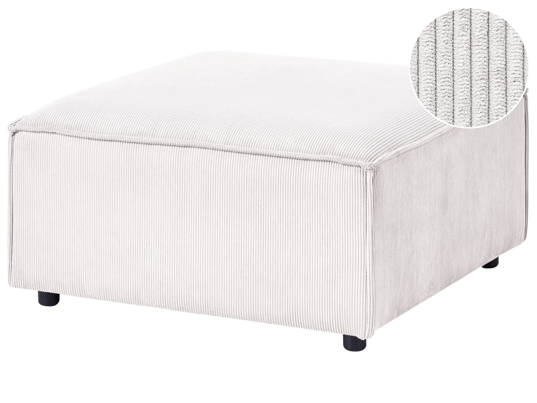 Ottoman ARDAL Corduroy Off-White