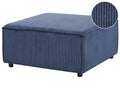 Ottoman ARDAL Corduroy Dark Blue