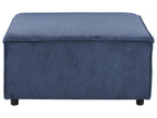 Ottoman ARDAL Corduroy Dark Blue