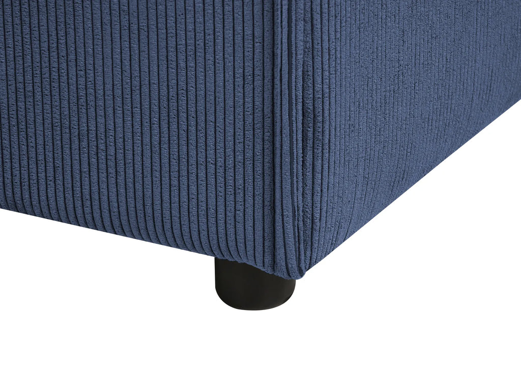 Ottoman ARDAL Corduroy Dark Blue