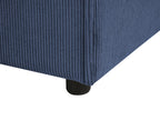 Ottoman ARDAL Corduroy Dark Blue