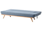 Sofa Bed 2 Seater KALFAFEL Fabric Blue
