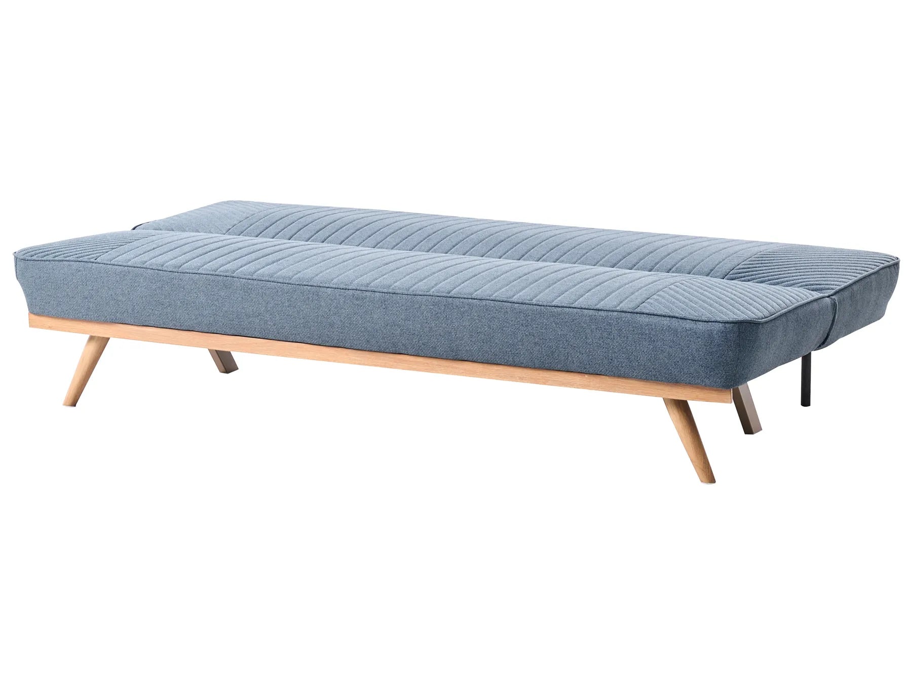 Sofa Bed 2 Seater KALFAFEL Fabric Blue