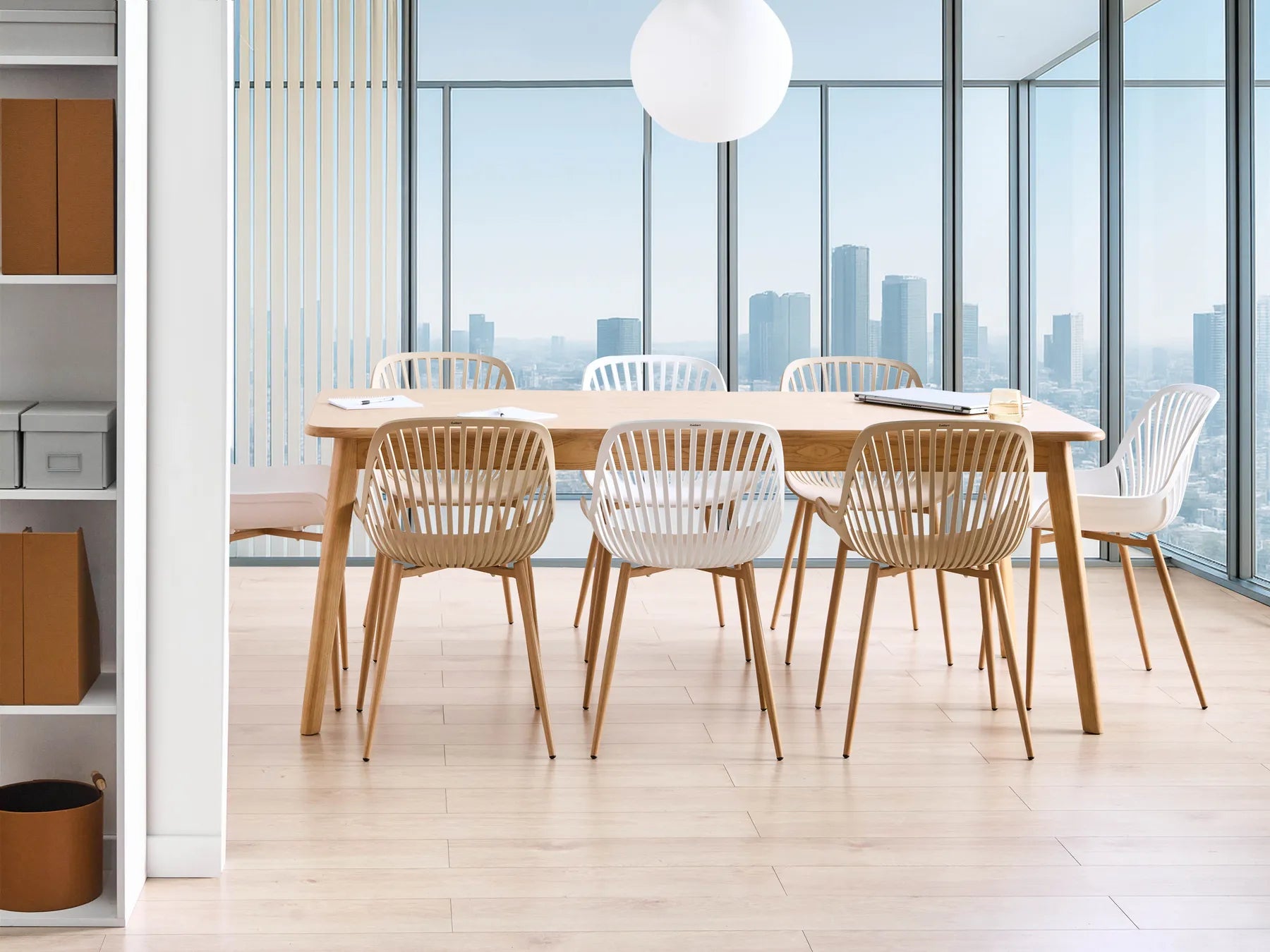 Dining Table KEHO Light Oak 200 cm 90 cm