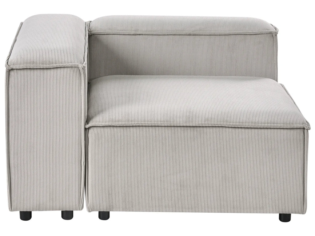 Corner Seat ARDAL Corduroy Taupe Right Hand