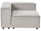 Corner Seat ARDAL Corduroy Taupe Right Hand