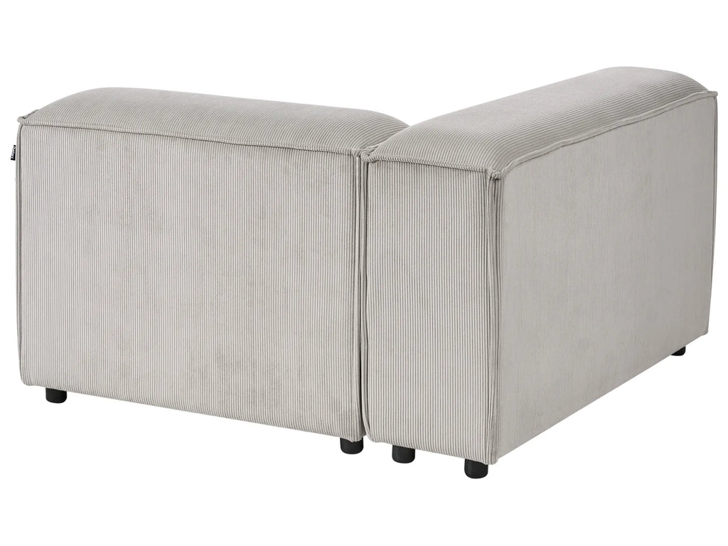 Corner Seat ARDAL Corduroy Taupe Right Hand