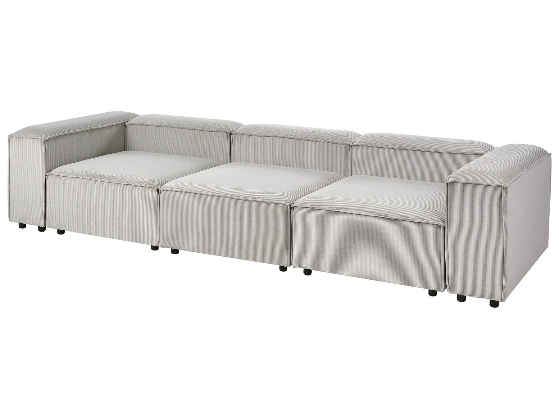Modular Sofa 3 Seater ARDAL Corduroy Taupe