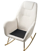 Rocking Chair GULSELE Boucle Off-White
