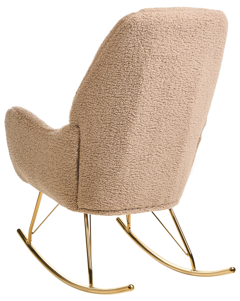 Rocking Chair GULSELE Boucle Beige