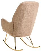 Rocking Chair GULSELE Boucle Beige