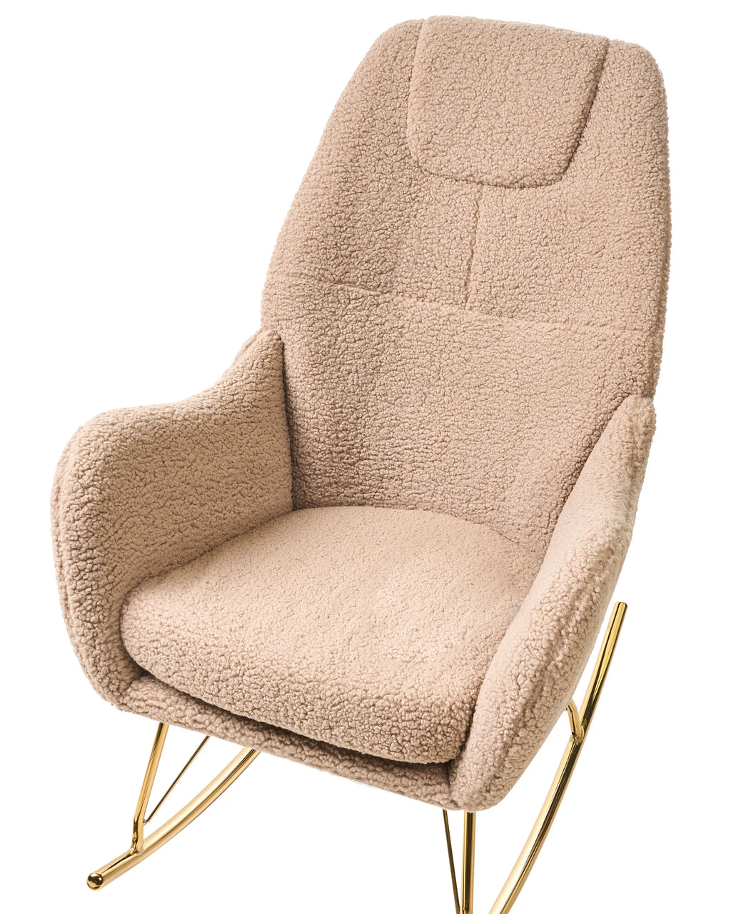 Rocking Chair GULSELE Boucle Beige
