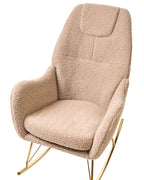 Rocking Chair GULSELE Boucle Beige