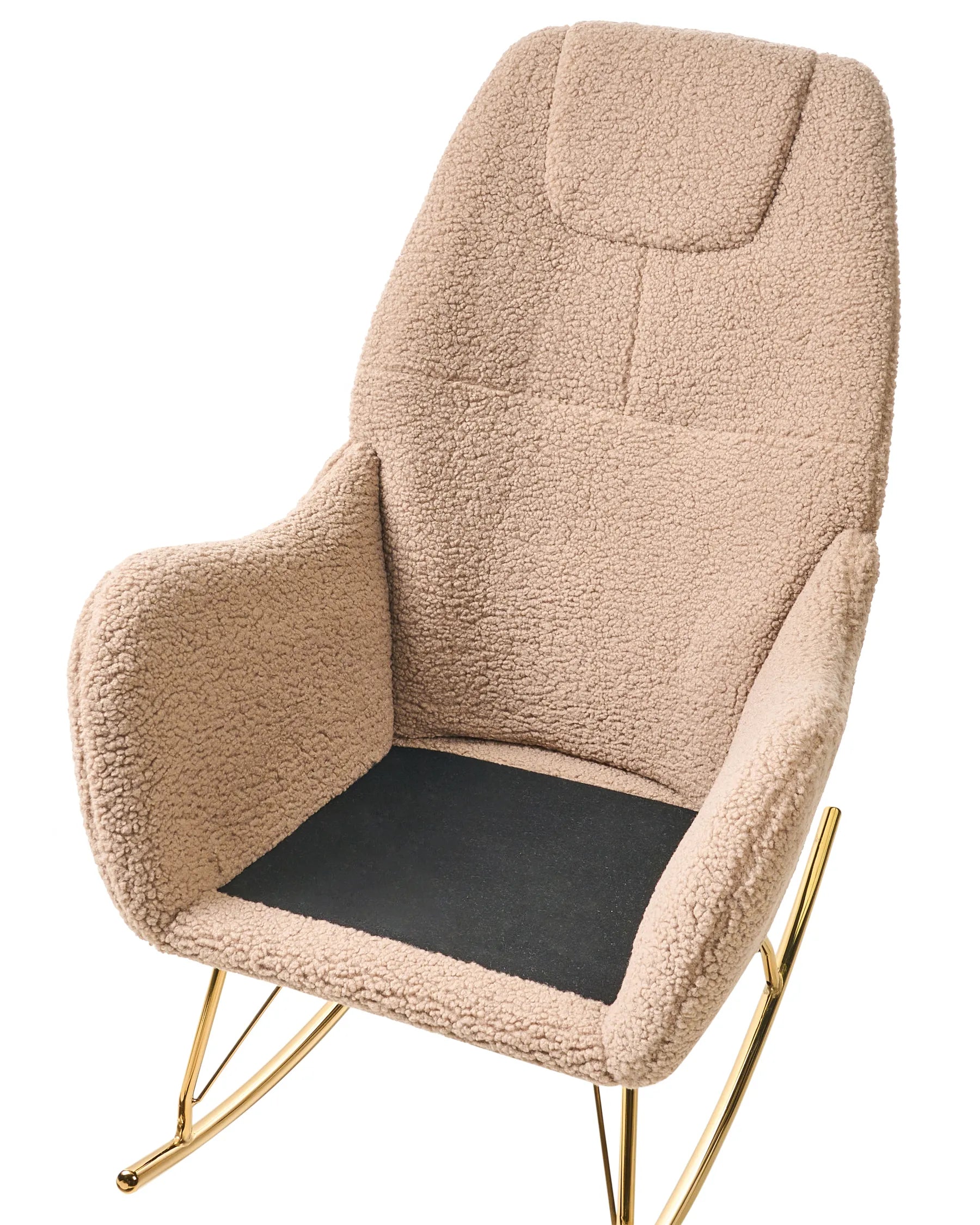 Rocking Chair GULSELE Boucle Beige