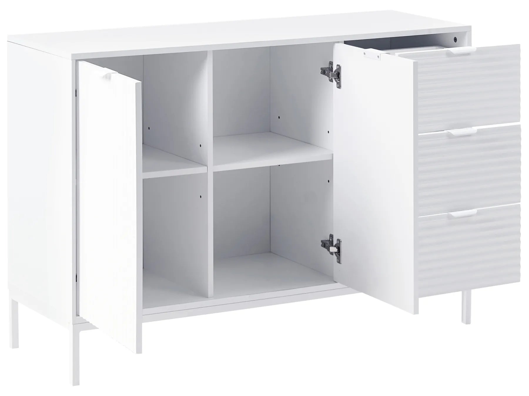 2 Door Sideboard ADELAIDE White