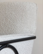 Armchair TRYSNES Fabric Light Beige