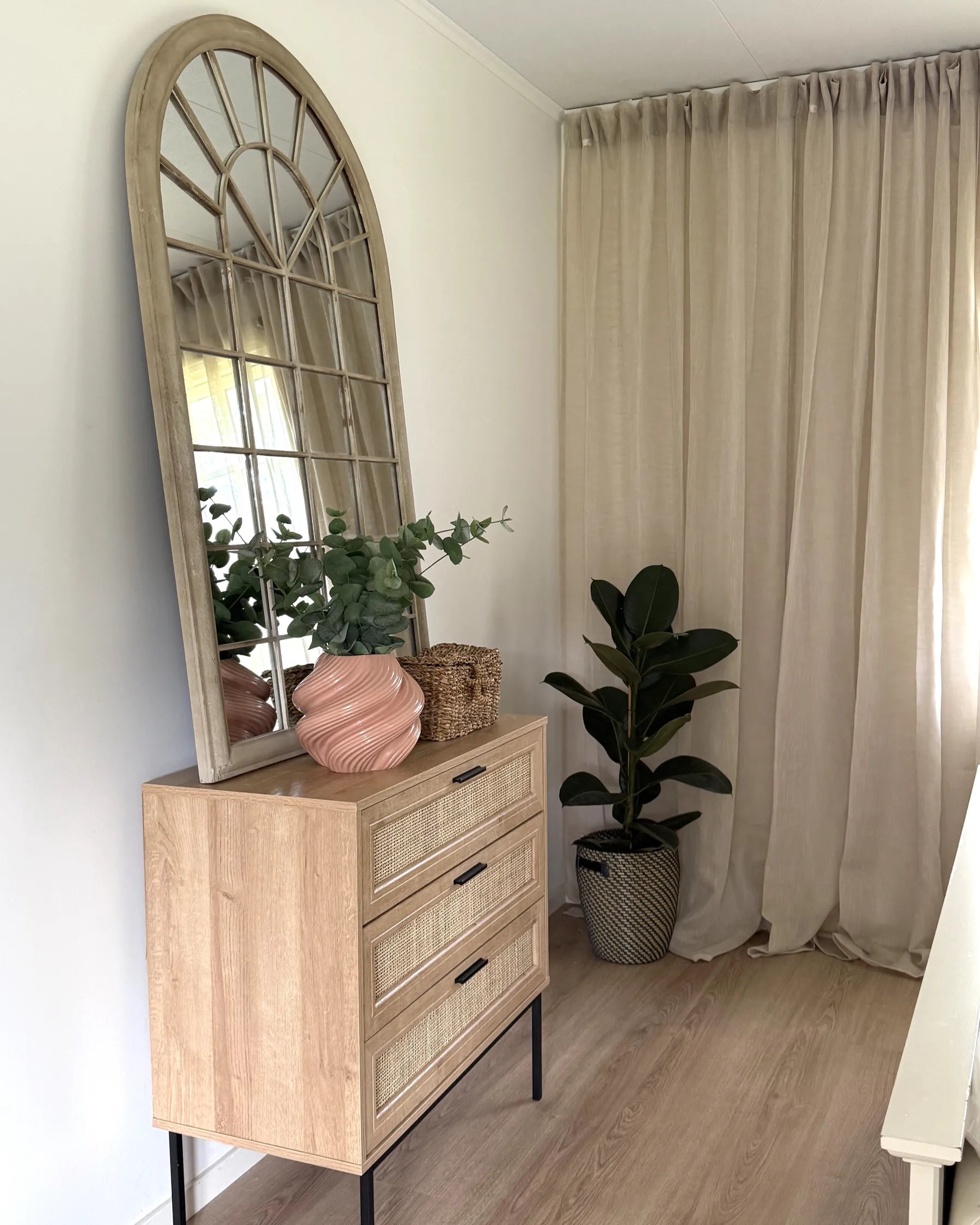 3 Drawer Chest PASCO Light Brown