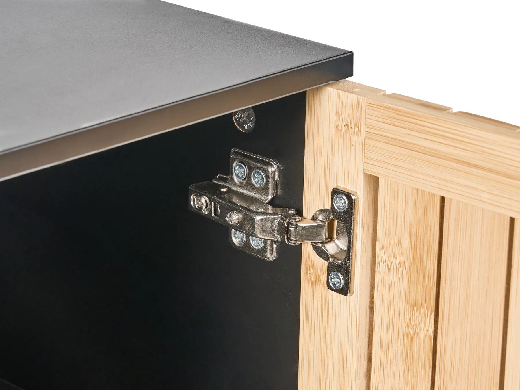 Vanity Unit MISCANTI Bamboo Wood 60 cm Light Brown