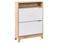 Shoe Storage Cabinet GATTON Light Brown