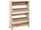 Shoe Storage Cabinet GATTON Light Brown