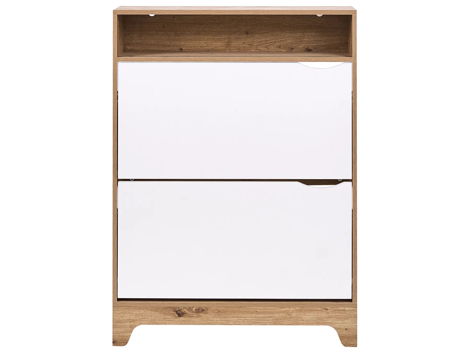 Shoe Storage Cabinet GATTON Light Brown