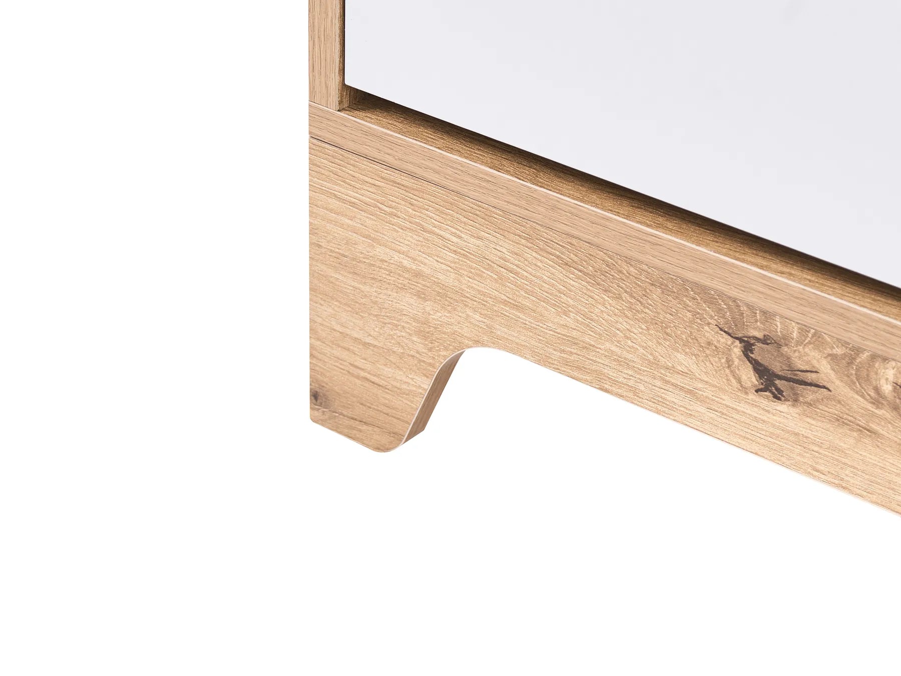 Shoe Storage Cabinet GATTON Light Brown