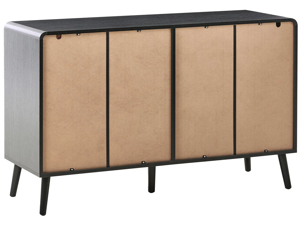 6 Drawer Chest MOURA Black