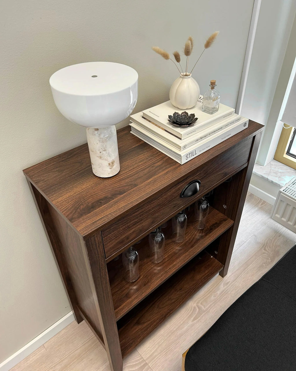 Sideboard WALKERSTON Dark Brown